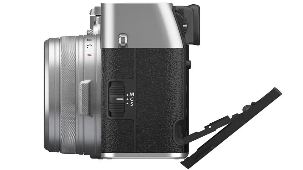 Fujifilm X100VI camera Digital side view