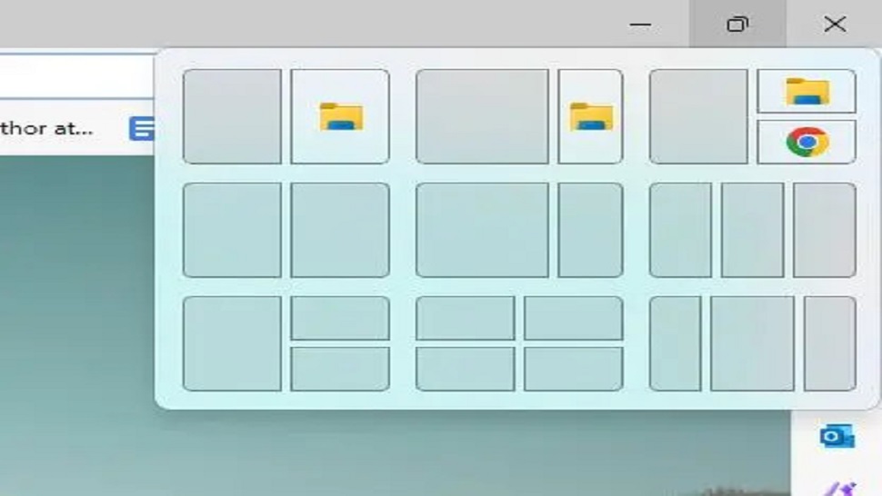 Snap layouts Windows 11 24H2